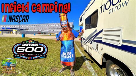 infield camping daytona 500|daytona 500 camping for sale.